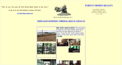 Desktop Screenshot of forestshores.com